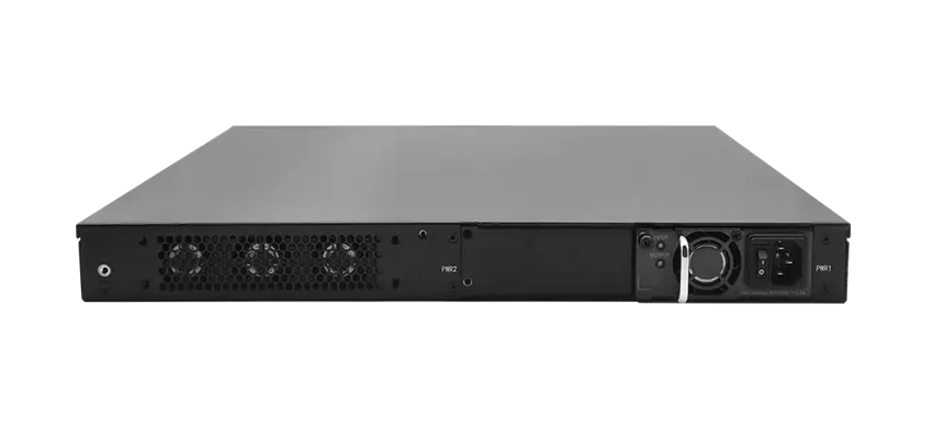 L3 Managed Switch 48xGE RJ45, 4x10G SFP überflüssiges Hot-Swap-Netzteil