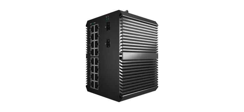 Industrieller L2 Managed Switch 2x1000M SFP, 16x0/100/1000M RJ45