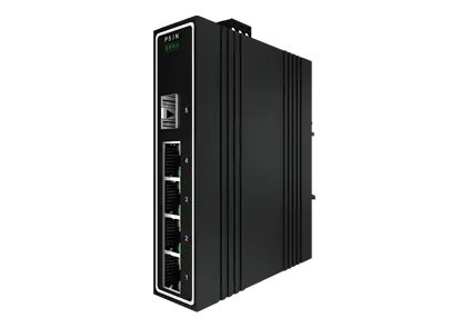 Industrie-Din-Rail-Schicht 2 Managed PoE-Schalter 4x0/100/1000Base-T 2x10/1000Base-X SFP