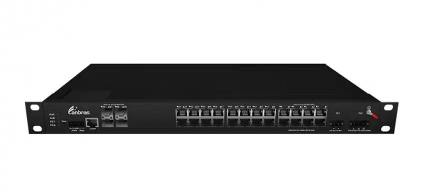 4x1000Base-X, 24x0/100/1000Base-T verwaltete industrielle Ethernet-Schalter (PoE optional)
