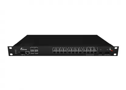 4x10G Base-X, 24x0/100/1000 Base-T verwaltete industrielle Ethernet-Schalter (PoE optional)