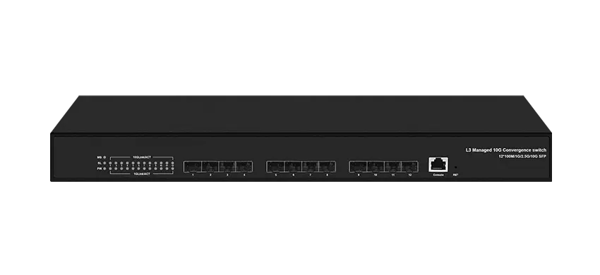 L3 Verwaltet 10G Schalter, 12x10/1000M/10G SFP