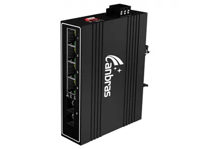 1 x100Base-X, 4x0/100Base-T nicht verwalteter industrieller Schalter (PoE optional)