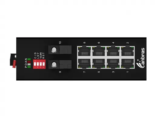 1000Base-T Industrial Ethernet Switch (PoE Optional)