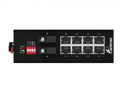 100Base-T Industrial Ethernet Switch (PoE Optional)