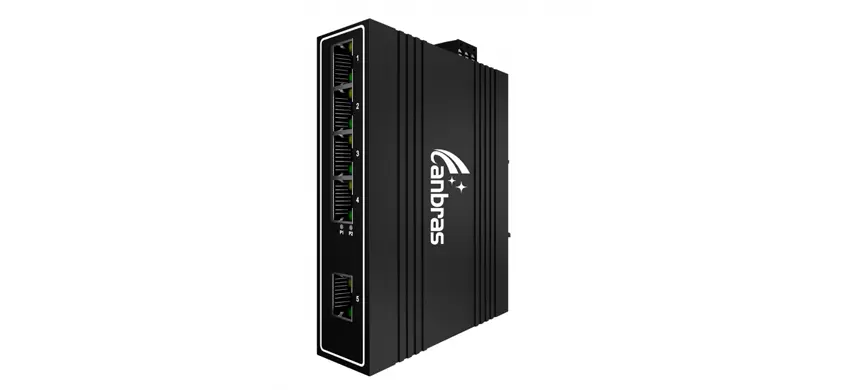 5x0/100Base-T nicht verwalteter industrieller Schalter (PoE optional)