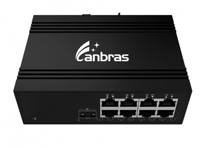 8x0/100/1000 Basis-T nicht verwalteter industrieller Schalter (PoE optional)