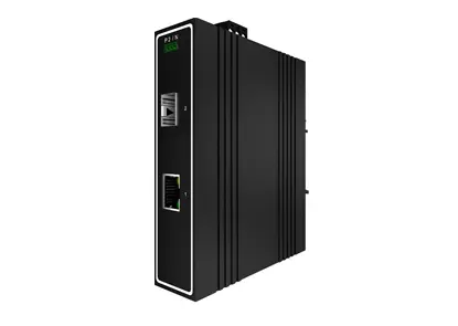 (Din-Schiene) 1x1000Base-X, 1x0/100/1000Base-T nicht verwalteter industrieller Medien konverter