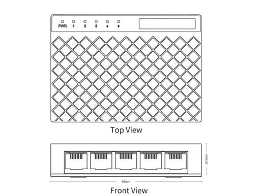 1000M Gigabit Ethernet Switch