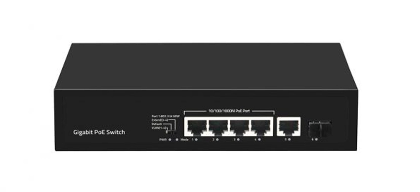 6 Port Gigabit AI PoE BT Schalter
