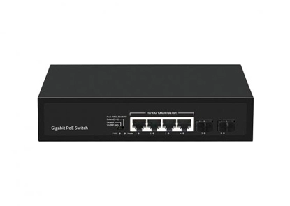 6 Port Gigabit AI PoE BT Schalter