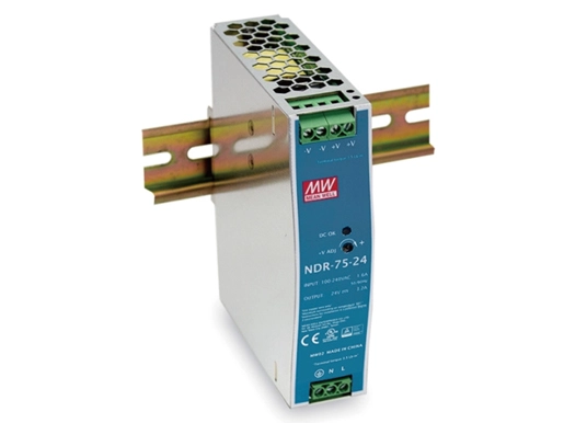 75W Single Output Industrial DIN RAIL
