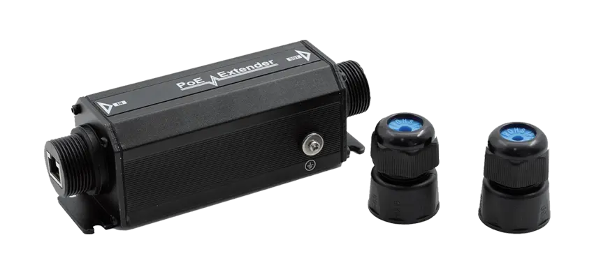 Wasserdichter Gigabit-PoE-Extender IEEE 802.3af/at/bt PoE 90w im Freien