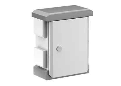 Hybrid Solar IoT Smart Box: Solar Control Netzstrom Strom Managed Switch Modul (8GE PoE/Port1