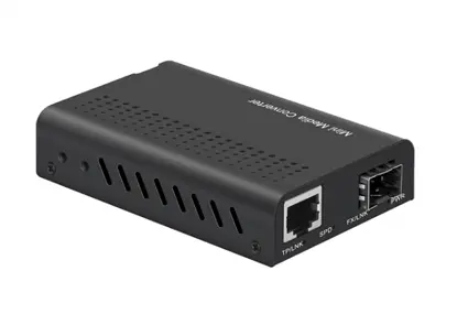Miniatur-Medien konverter mit 10Gbps