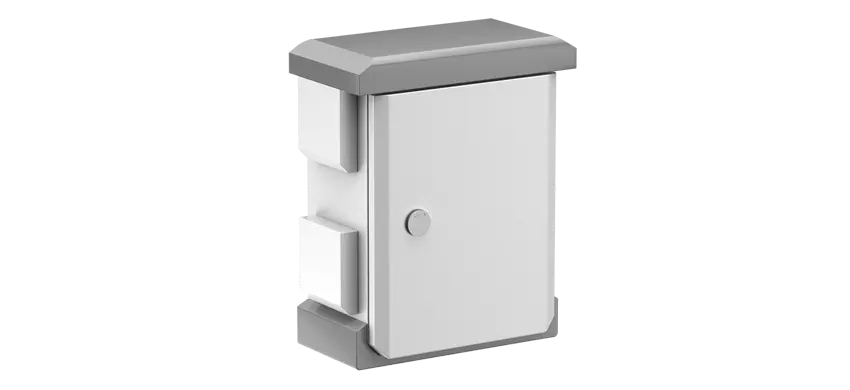 Solar IoT Box: Solar Control Managed Switch Modul (8GE PoE/Port1-2 BT90w 2GE SFP)