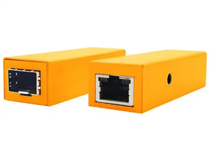 Ultra kompakter Gigabit-Medien konverter