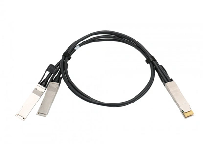 Passive direkte Befestigung Kupferkabel 200G QSFPDD auf 2x100G QSFP28