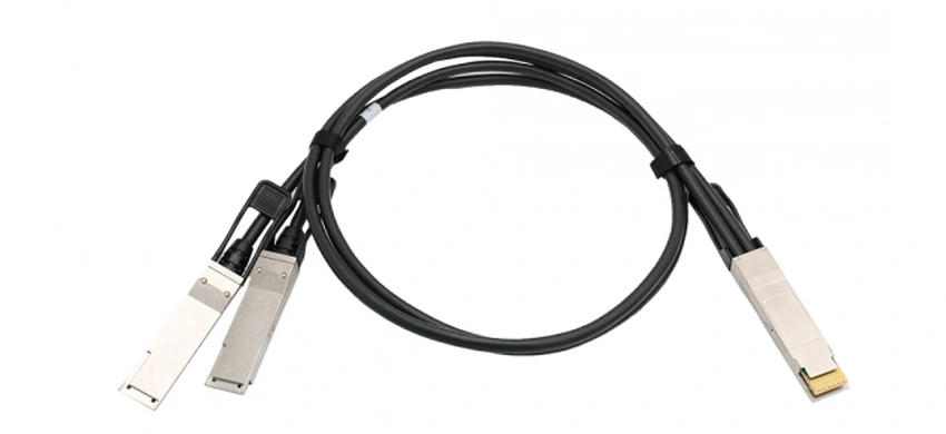 Passive direkte Befestigung Kupferkabel 200G QSFPDD auf 2x100G QSFP28