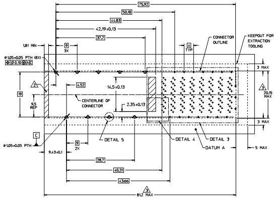 Host PCB layout recommendation of 200Gb/s QSFP-DD SR8 100m Transceiver