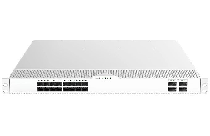 Rechen zentrum White Box Schalter PTP mit Renesas 16x10G SFP, 4x100G QSFP28