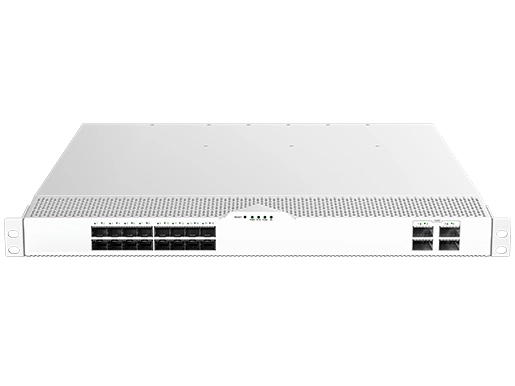 Rechen zentrum White Box Schalter PTP mit Renesas 16x10G SFP, 4x100G QSFP28