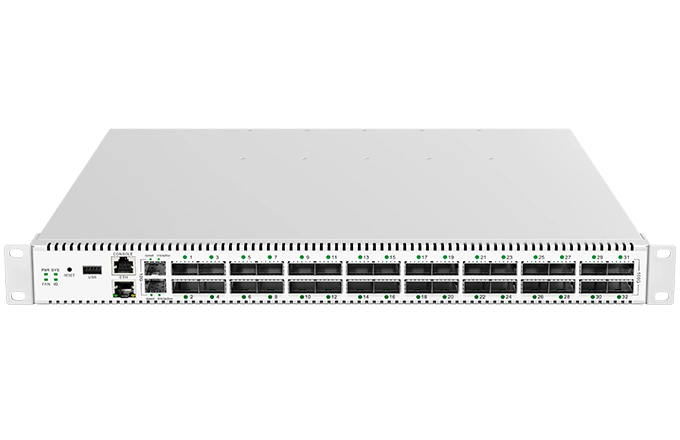 Rechen zentrum White Box Schalter 32x100G QSFP28, 2x10G SFP
