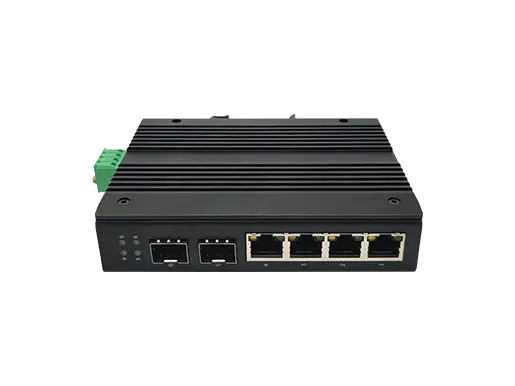 Industrielle Din-Rail-Schicht 2 Managed Switch 4x0/100/1000Base-T 2x10/1000Base-X SFP