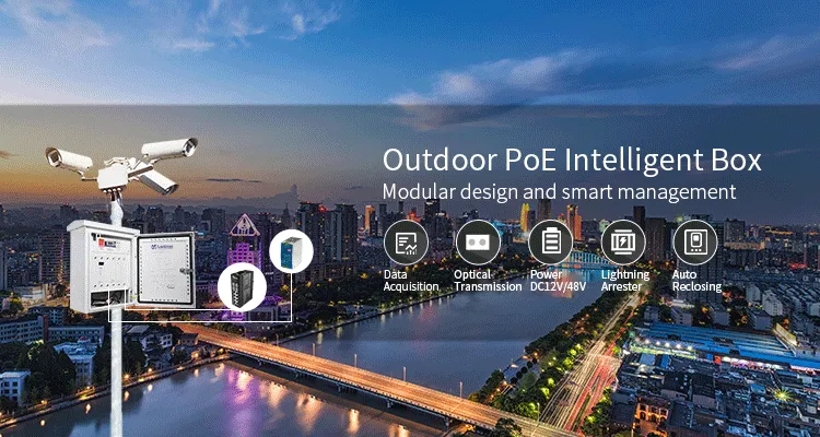 PoE Intelligente Box im Freien