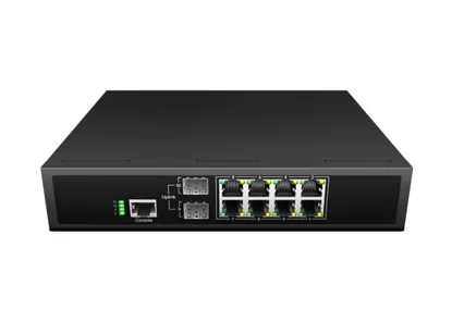 L3 Lite Verwaltet Ethernet-Schalter 8x0/100/1000Base-T, 2xGigabit SFP