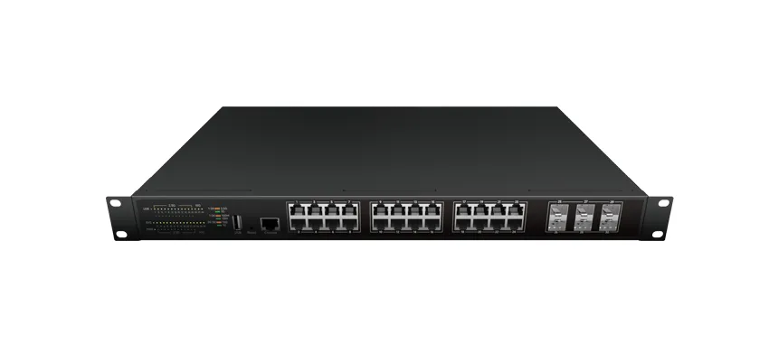 Schicht 3 verwaltete Ethernet-Schalter 24*10/100/1000/2500M RJ45, 6*1G/10G SFP