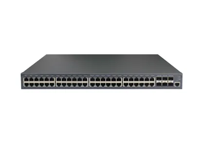 Stapelbarer Managed Switch mit 48GE TX-Ports, 6 x 10GE/GE SFP-Ports