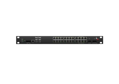 Rack mount Industrieller L3 Lite Managed Switch 24x0/100/1000M RJ45, Uplink 4x10G SFP
