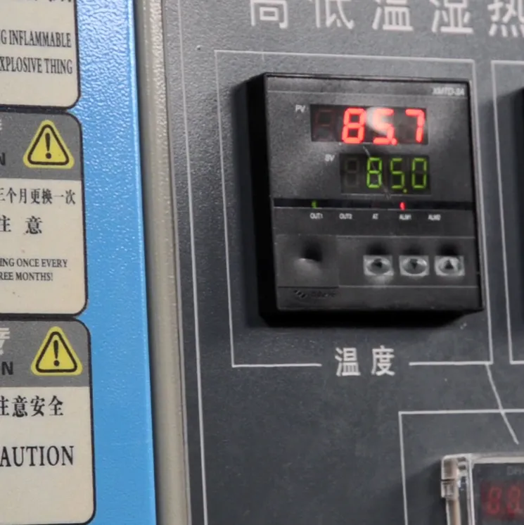 Industrieller Din-Rail-Schalter: Prüfung auf extreme hohe und niedrige Temperaturen